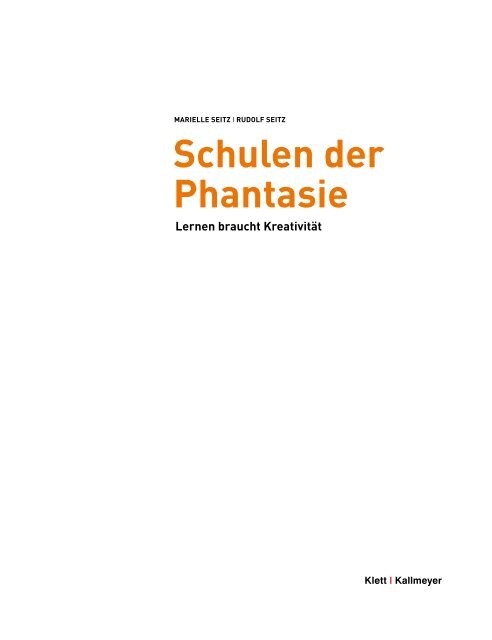 Schulen der Phantasie - Friedrich Verlag