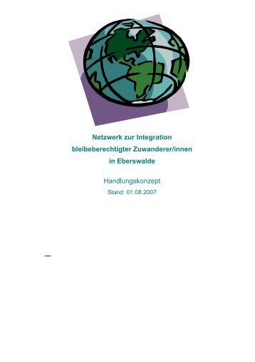 Netzwerk zur Integration bleibeberechtigter Zuwanderer/innen in ...