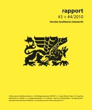 Rapport nr. 3+4 2010-straight.indd - Norske Grafikere