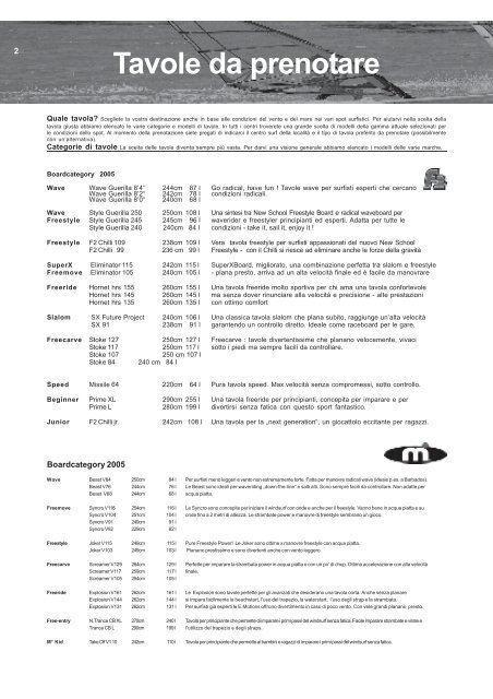 catalogo estate 2005.pmd - vacanze viaggi windsurf