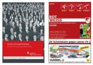 Ausgabe 1, Saison 2010/2011 - SV Schmieheim
