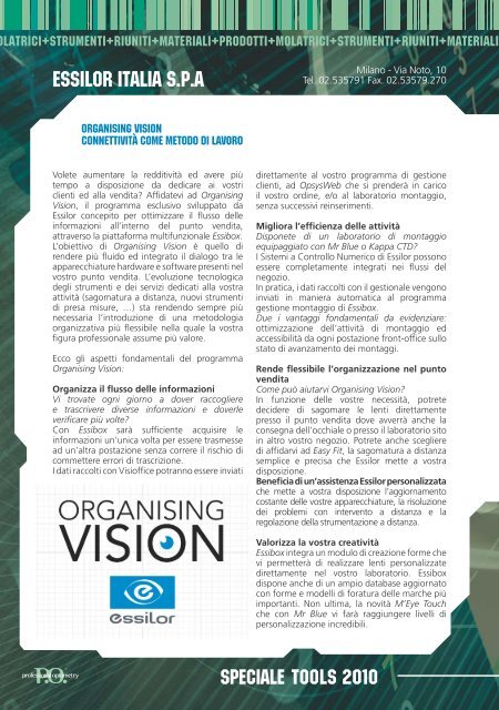 Speciale tools_POnov2010.pdf - PO Professional Optometry