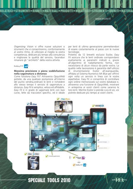 Speciale tools_POnov2010.pdf - PO Professional Optometry