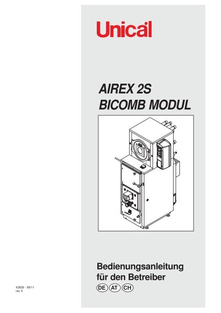 AIREX 2S BICOMB Betriebsanweisung - Unical Deutschland