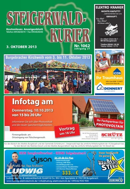 Ausgabe 1062 - Steigerwald-Kurier