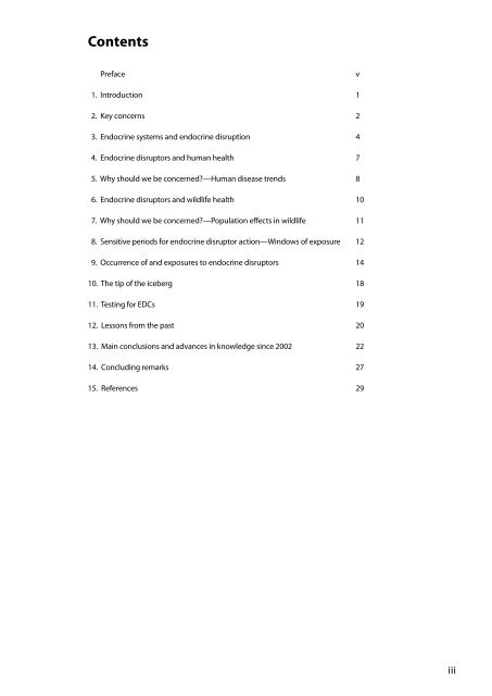 Endocrine Disrupting Chemicals 2012 - World Health Organization