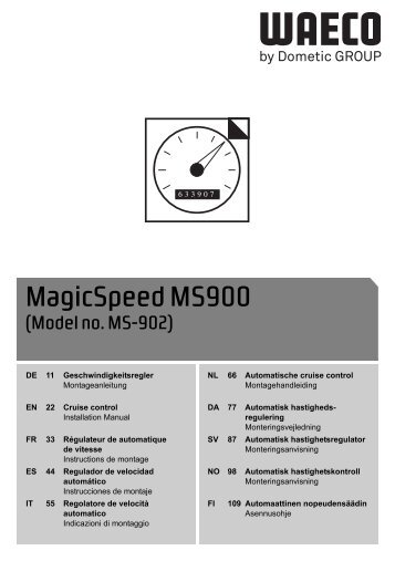 MagicSpeed MS900 - Waeco