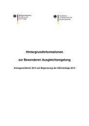 Hintergrundpapier des Bundesministeriums für Wirtschaft und ... - Bafa