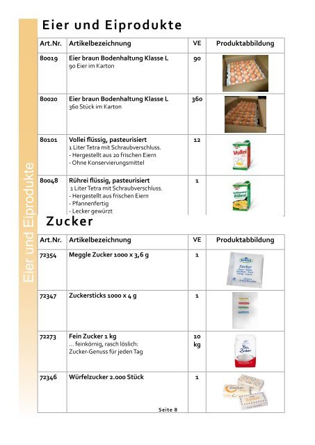 Frühstückssortiment Katalog, Januar 2014 - Bauer-frischdienst.de