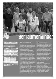 Ausgabe vom August 2010 - Allmendingen-Thun