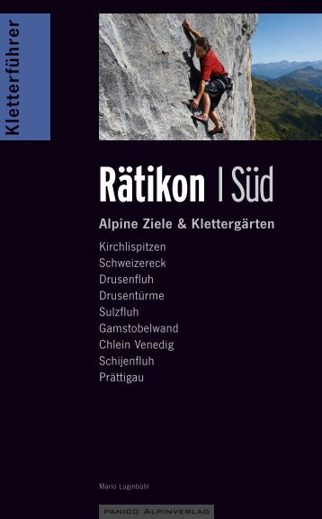 Rätikon I Süd - panico.der Alpinverlag