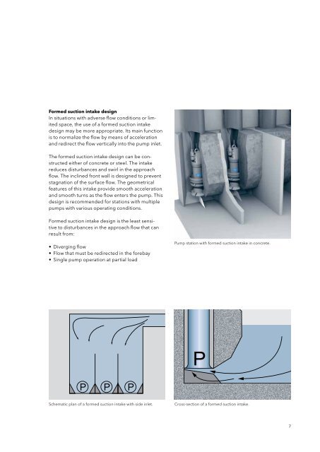 Formed suction intake - Flygt