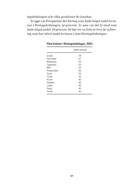 Kvinnliga chefer i nÃ¤ringslivet 3 MB pdf - SNS