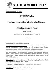 GR-Sitzungsprotokoll 2010-02 - .PDF - Retz