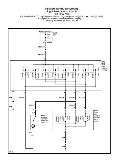 SYSTEM WIRING DIAGRAMS Air Conditioning Circuits (1 of 2)