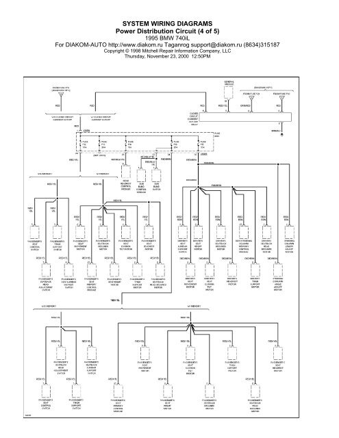 SYSTEM WIRING DIAGRAMS Air Conditioning Circuits (1 of 2)