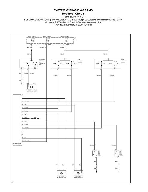 SYSTEM WIRING DIAGRAMS Air Conditioning Circuits (1 of 2)