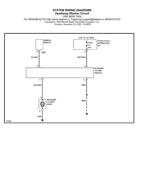 SYSTEM WIRING DIAGRAMS Air Conditioning Circuits (1 of 2)