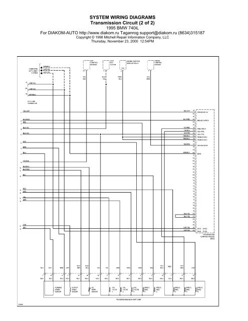 SYSTEM WIRING DIAGRAMS Air Conditioning Circuits (1 of 2)