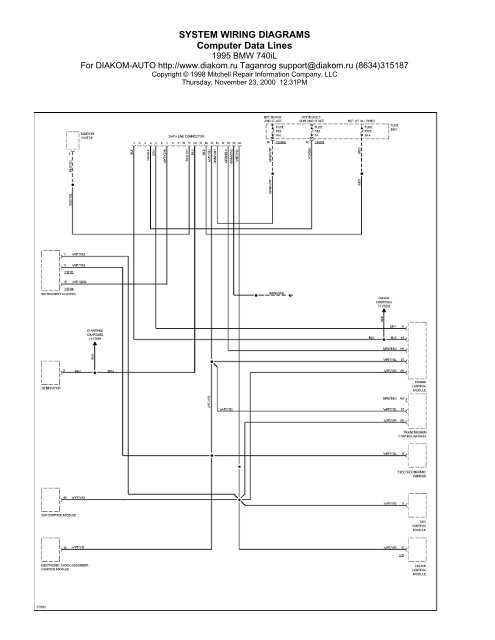 SYSTEM WIRING DIAGRAMS Air Conditioning Circuits (1 of 2)