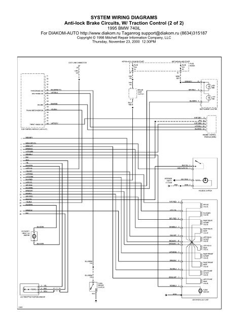 SYSTEM WIRING DIAGRAMS Air Conditioning Circuits (1 of 2)