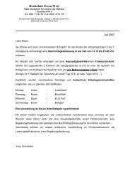 Informationsfaltblatt - Realschule Essen-West