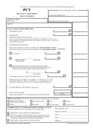 FEE CALCULATION SHEET Annex to the Request