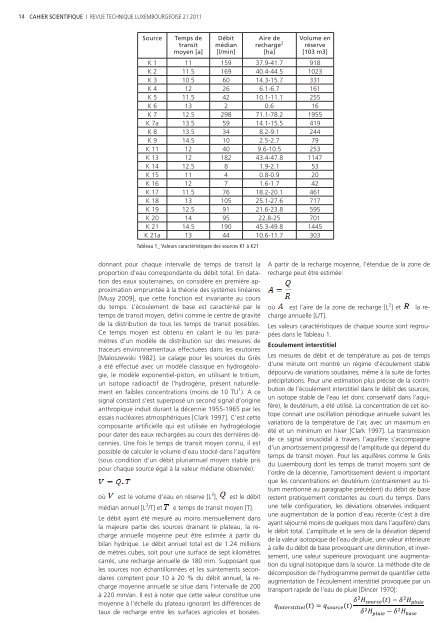 Cahier Scientifique 02 | 2011 (PDF) - Revue Technique ...