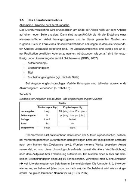 Handreichung zur Erstellung wissenschaftlicher Arbeiten im ...