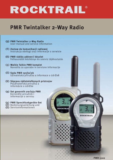 PMR Twintalker 2-Way Radio - Targa Service Portal