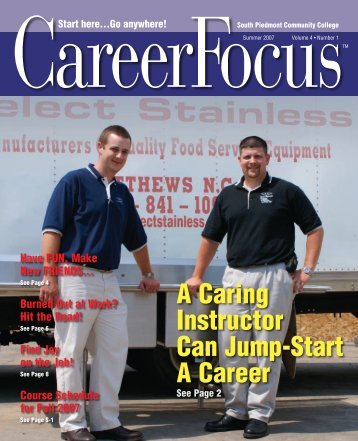 Download SPCC's Career Focus Magazine - Summer