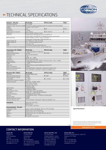 Brochure TR 7750C.pdf - Jotron