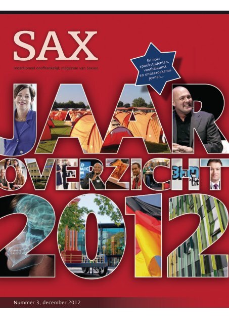 Nummer 3, december 2012 - Sax.nu