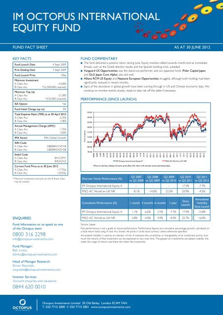 octopus investments limited companies house