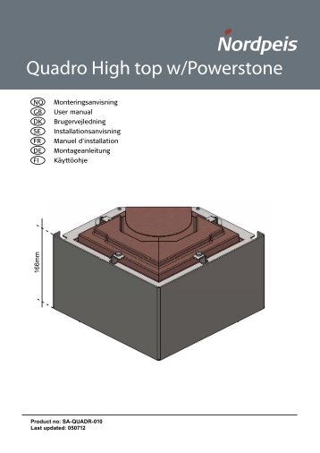 Quadro High top w/Powerstone - Nordpeis