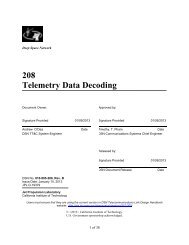 DSN Telemetry System, Data Decoding - Deep Space Network - Nasa