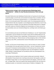 „Hellebächel“ - Gefahr für das Handschuh - Stadtpolitik Heidelberg