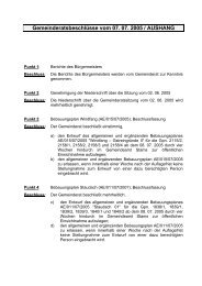 Gemeinderatssitzung vom 07.07.2005 - .PDF - Stams