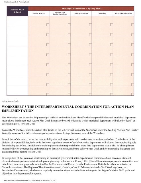 The Local Agenda 21 Planning Guide - Democrats Against UN ...