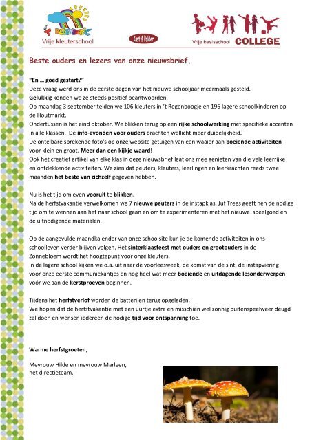 Lees hier de digitale nieuwsbriefâ€¦ - Scholengemeenschap Kust ...