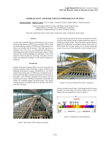 Anode Quality and Bake Furnace Performance of EMAL - Riedhammer