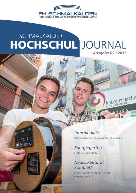 Aktuelle Ausgabe: 2/2013 - Fachhochschule Schmalkalden