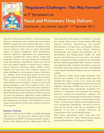 NDDS eBrochure-final - Indian Pharmaceutical Association
