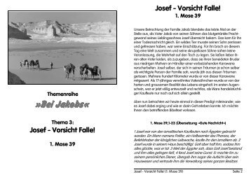 Josef - Vorsicht Falle - markus