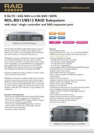 RAIDdeluxe RDL-BD12F8-R2 RDL-BS12F8-R2 Datasheet (PDF)