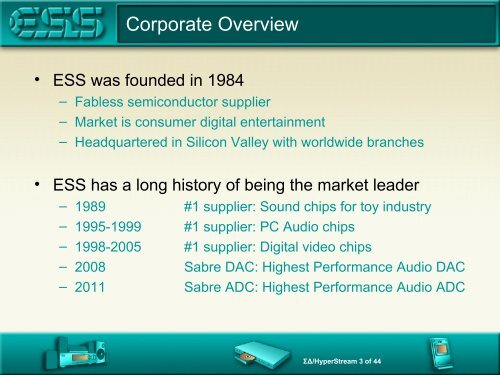 Noise Shaping Sigma Delta DACs - ESS Technology, Inc.