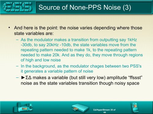 Noise Shaping Sigma Delta DACs - ESS Technology, Inc.