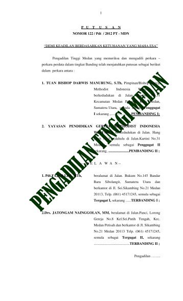 download disini - Pengadilan Tinggi Medan