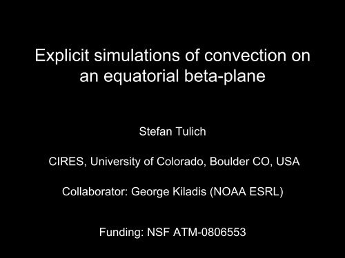 Explicit simulations of convection on an equatorial beta-plane