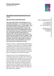 Pressetext (PDF, 75 KB) - Friedhelm Loh Group